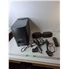 Image 1 : BOSE Cinemate Home Theatre System- (1) Sub, (2) Speakers, Remote & Cords- Working- Complete