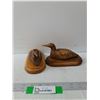 Image 1 : (2) Wooden Ducks- 6.5" x 3.5"