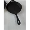 Image 2 : (2) Black 10" Cast Iron Skillet