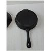 Image 5 : (2) Black 10" Cast Iron Skillet