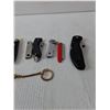 Image 2 : (11)  Variety Of Pocket Knives & Razors