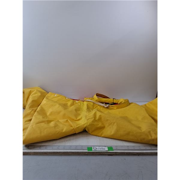 Yellow Waterproof Pants- Size XL