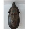 Image 3 : Wood African Tribal Mask- 17" x 7"