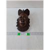 Image 1 : African Wooden Mask- 10.5" x 6"