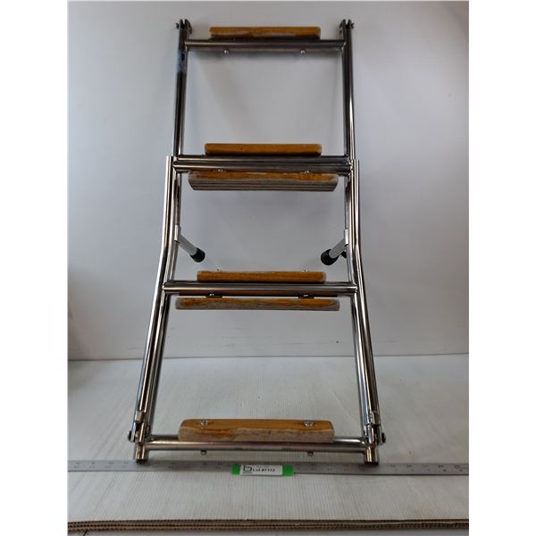 Metal And Wood Boat Ladder- 57" x 16"  -  PICK UP