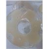 Image 6 : (3) Glass Ceiling Light Covers- 10" x 4"