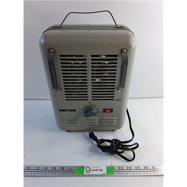 Patton Heater - Powers On, As Is