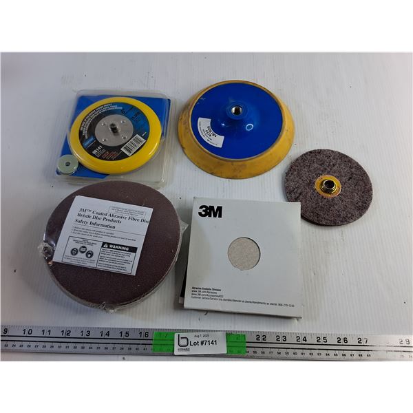 3M Coated Abrasive Fibre Discs and Various Abrasive Discs