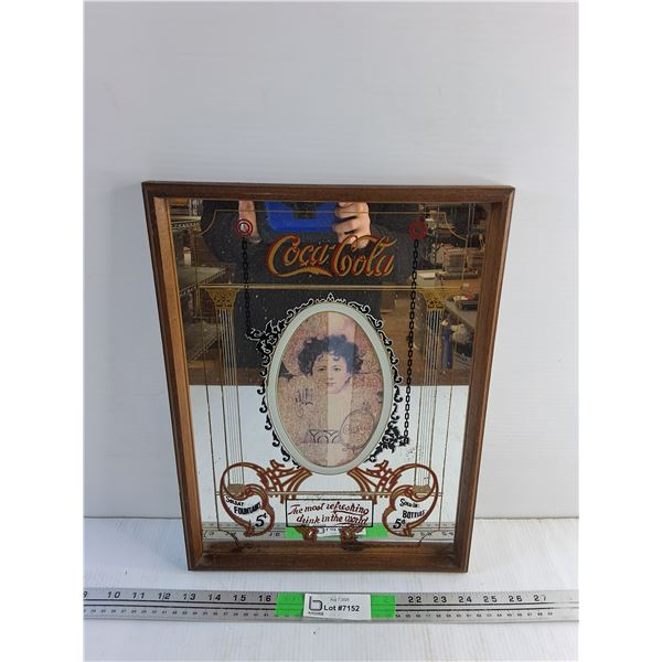 Framed Coca Cola Wall Decor 16" x 12"