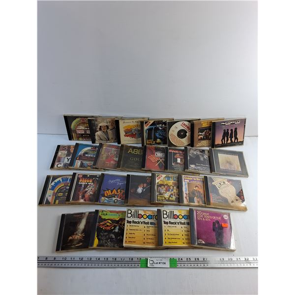 (27) Various Audio CDs - ABBA, Disco Dance Mix and Percy Sledge Greatest Hits