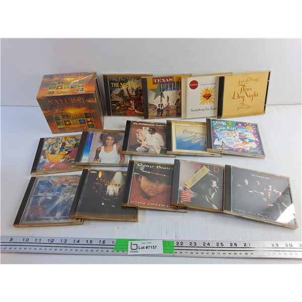 (14 plus boxed set) Various Audio CDs - Natural Dreams, Texas Tornado and ABBA