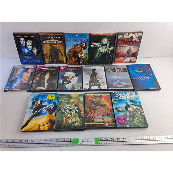 (15) Various DVD Movies - Catwoman, Avatar and Red Belt