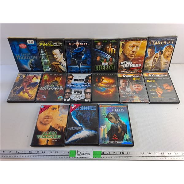 (15) Various DVD Movies - Spiderman 3, Alien Tracker and National Treasure 2
