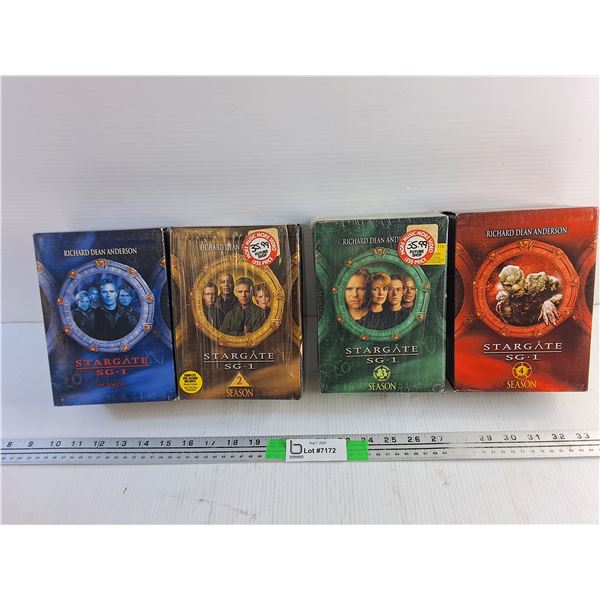 Stargate SG1 DVD Movies - Season 1 - 4