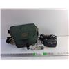Image 1 : Sony Cybershot and Pentax Espio 738 Cameras - As Is and Camera Bag