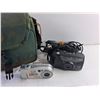 Image 3 : Sony Cybershot and Pentax Espio 738 Cameras - As Is and Camera Bag