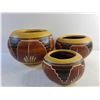 Image 4 : (3) Ceramic Planters