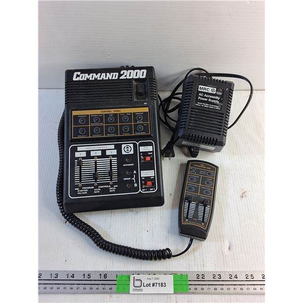 Command 2000 Train Playset Controller - As Is