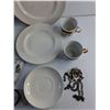 Image 5 : Jewelry Box, Bracelets, Ladies Watches, Coasters, Dining Plates and Tea Cups