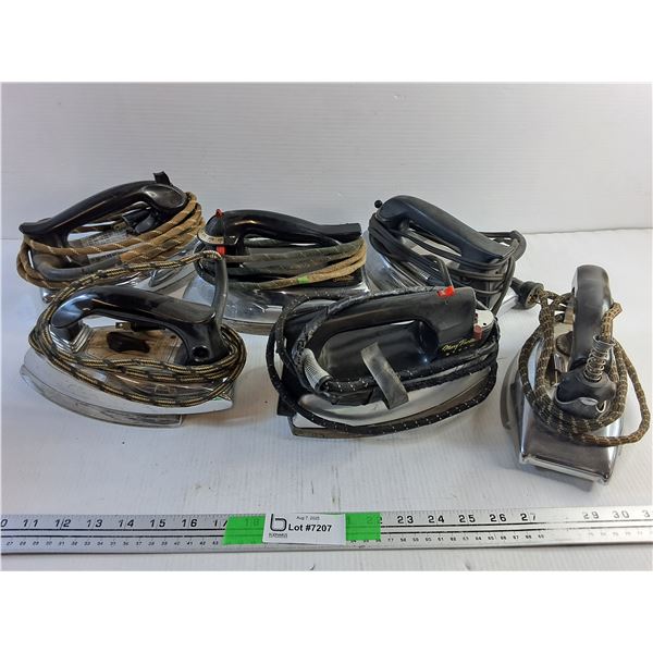 Vintage Clothes Irons - Mary Proctor, General Electric