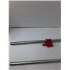 Image 2 : (2) Pipe Clamps - 39'' Long CANNOT SHIP