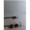 Image 4 : (2) Pipe Clamps - 39'' Long CANNOT SHIP