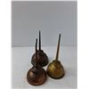 Image 2 : (3) Vintage Oil Cans