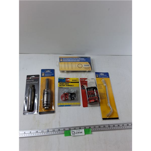 Brake Spring washer Tool, Tailpipe Expander, Brake Adjuster, Misc - As Is