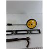Image 3 : Measuring Wheel, Level, Nail Puller