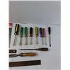 Image 3 : (3) Wood Chisels, (3) Screwdrivers, (6) Nut Drivers, (2) Sets Saw Blades