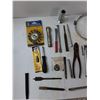 Image 2 : 3'' Twisted Wire Wheel Brush, Assorted Chisels, Assorted Punches, Misc