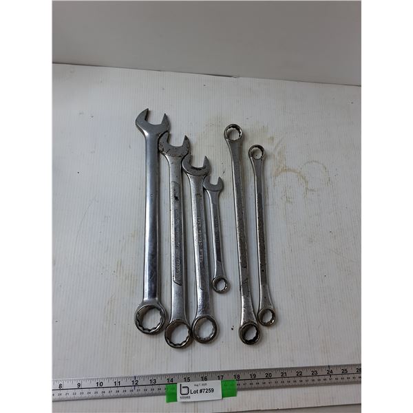 (6) Assorted Wrenches