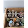 Image 2 : (23) Assorted Glass Bottles, Pepsi Cola Wooden Crate - PICK UP ONLY