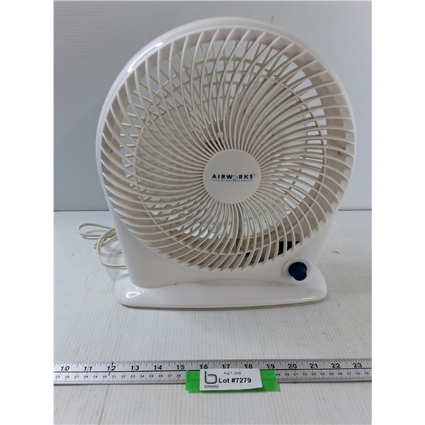 Air Works Fan - Turns On