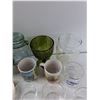 Image 4 : (4) Bacardi Coca-Cola Glasses, (2) Mugs, Glass Jar, Misc