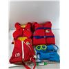Image 1 : (3) Life Jackets, Swimming Flippers And Goggles - As Is