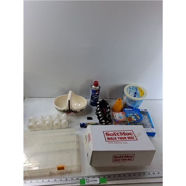 Ceramic Basket, Suncatcher Activity Kit, Pencil Case, Misc