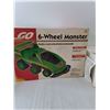 Image 3 : 6-Wheel Monster Radio-Controlled Car- As Is- 15" x 6" x 7.5"