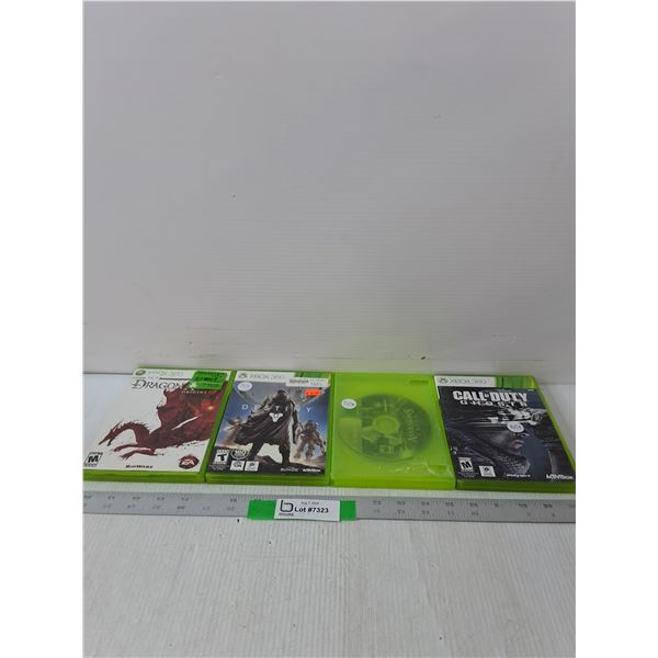 (4) Variety Of Xbox 360 Games- Cannot Authenticate