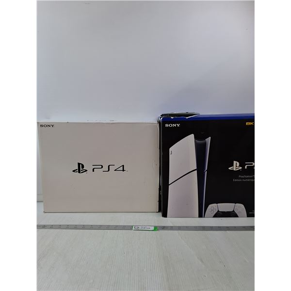 Empty PS5 & PS4 Boxes- Empty