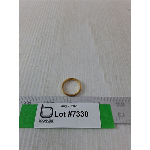 Gold Colored Ring- Size 9