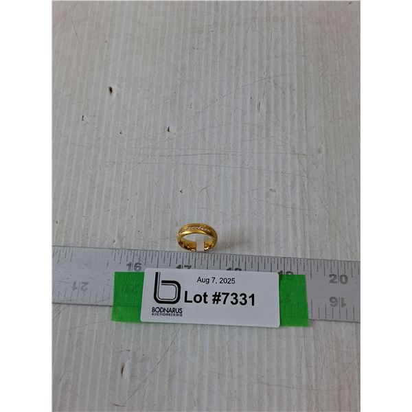 Gold Colored Ring- Size 5