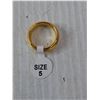 Image 4 : Gold Colored Ring- Size 5