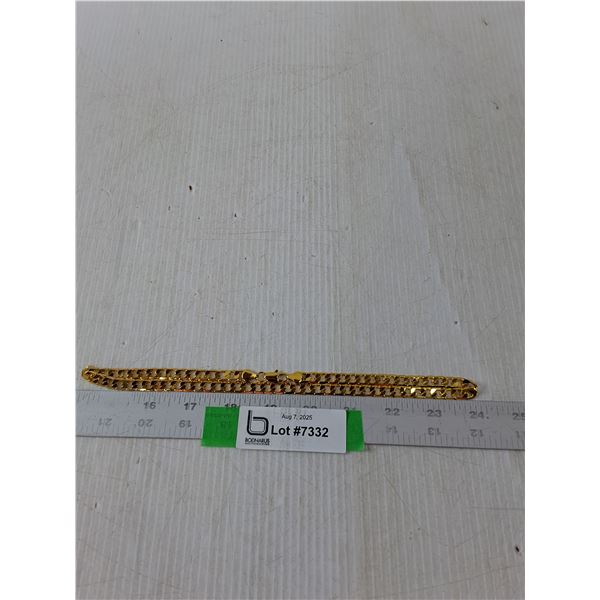 Gold Colored Chain Necklace