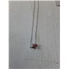 Image 2 : Pink Moissanite Necklace- Size 6.5mm- Cannot Authenticate