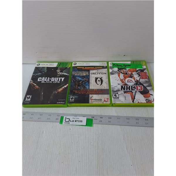 (2) Variety Of Xbox Games- Cannot Authenticate