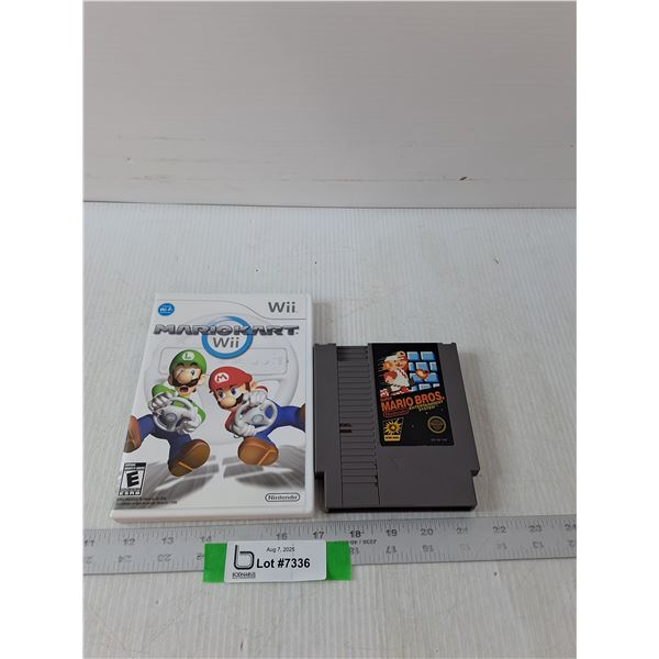 Nintendo Super Mario Bros Entertainment System & Wii Mario kart- Cannot Authenticate