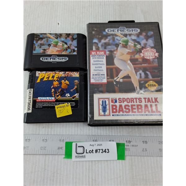 (3) Sega Genesis- Cannot Authenticate