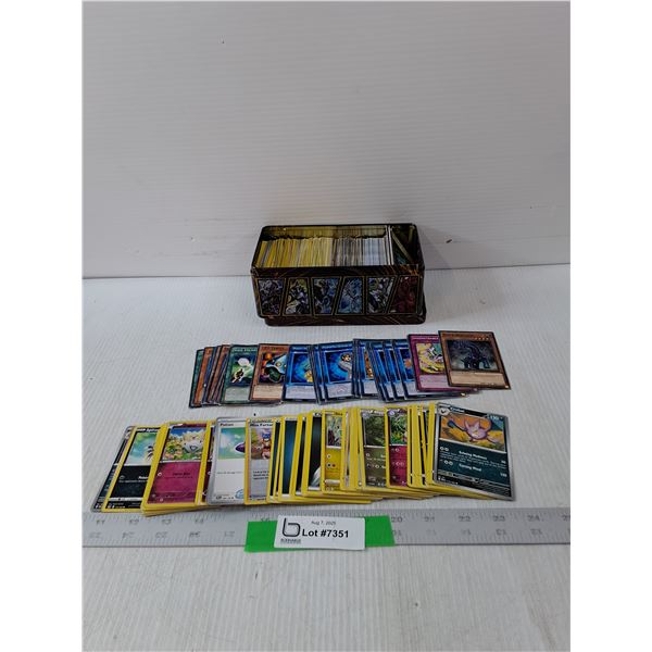 Variety Of Pokemon Trading Cards & Yu-Gi-Oh Trading Cards-Cannot Authenticate