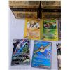 Image 3 : (5) Pokemon Trading Cards & (3) Empty Tins- Cannot Authenticate